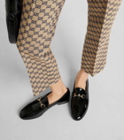 Gucci Jordaan Horsebit patent leather loafers