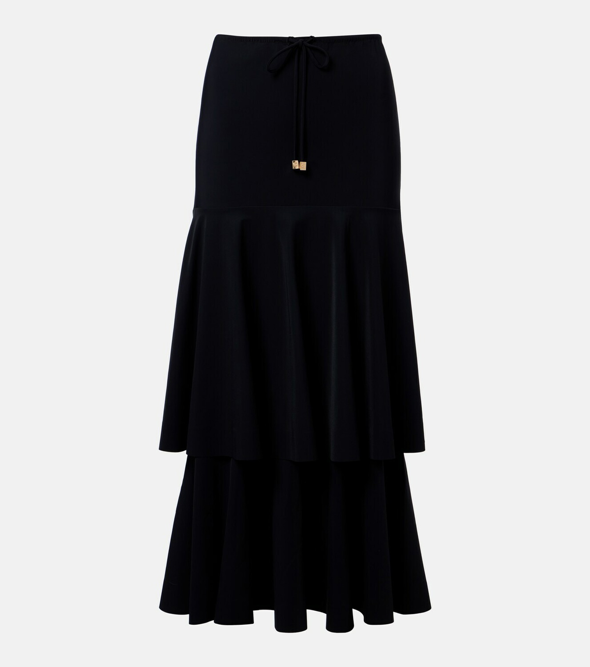 Dorothee Schumacher Modern Flow tiered midi skirt