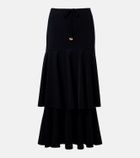 Dorothee Schumacher Modern Flow tiered midi skirt