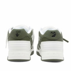 Off-White Men's Out Of Office Sneakers in White/Green