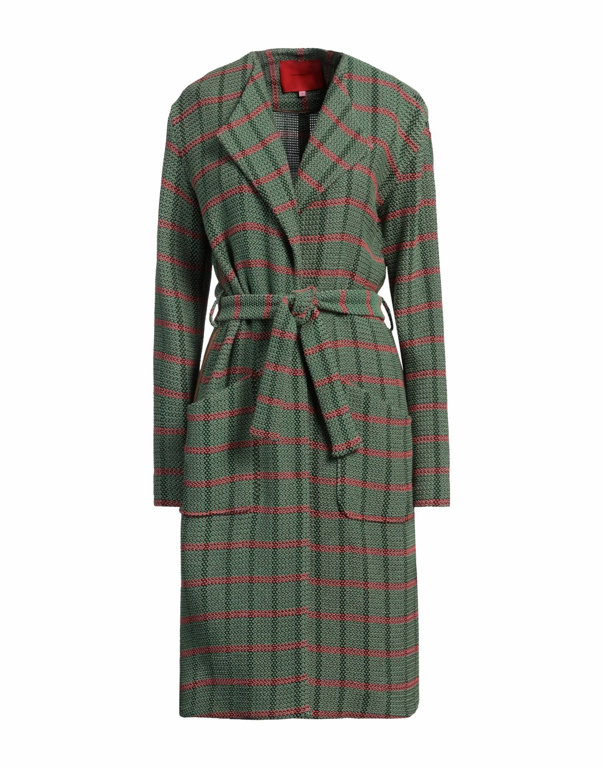 Eckhaus Latta Womens Coat Light in Green