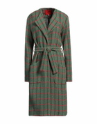 Eckhaus Latta Womens Coat Light in Green