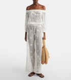 Melissa Odabash Tully crochet cotton-blend jumpsuit