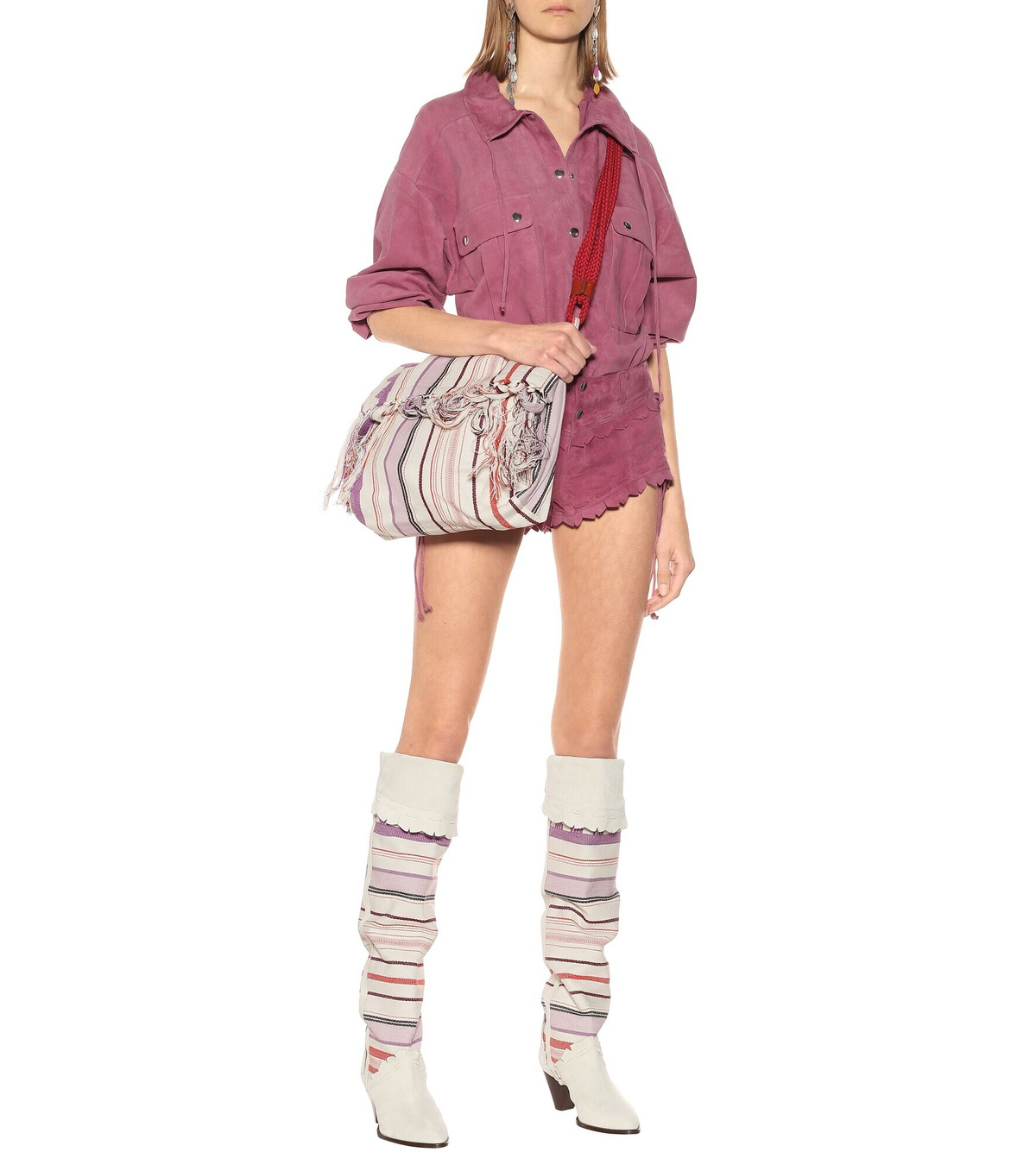 Isabel Marant - Luiz suede knee-high boots