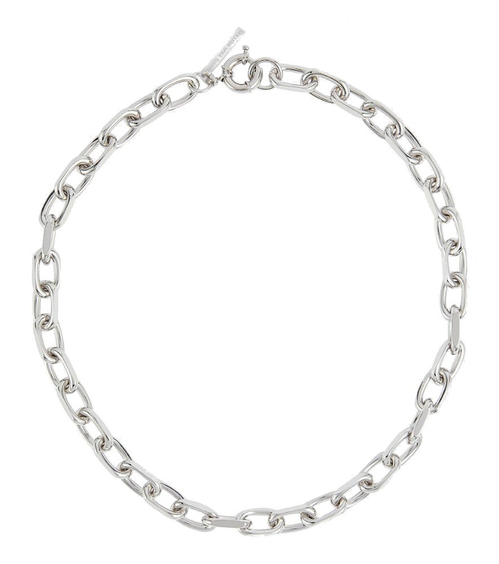 Photo: Dries Van Noten - Silver-tone chain necklace