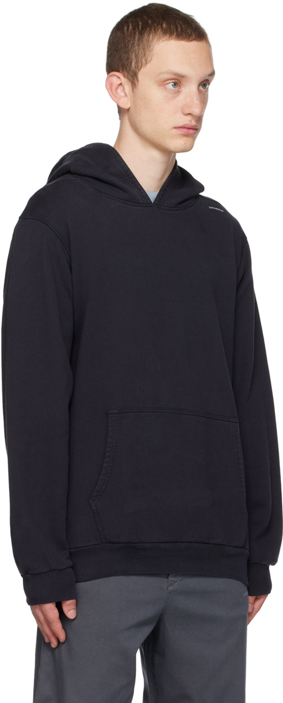 AFFXWRKS Black Embroidered Hoodie