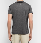 Under Armour - Streaker Twist Mélange Microthread T-Shirt - Dark gray