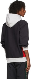 Denim Tears Black & Grey Champion Edition Cotton Hoodie