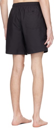 Fred Perry Black Classic Swim Shorts