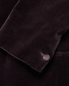 Mr P. - Slim-Fit Cotton-Velvet Tuxedo Jacket - Brown