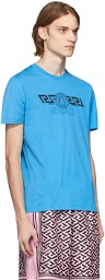 Versace Blue Logo T-Shirt