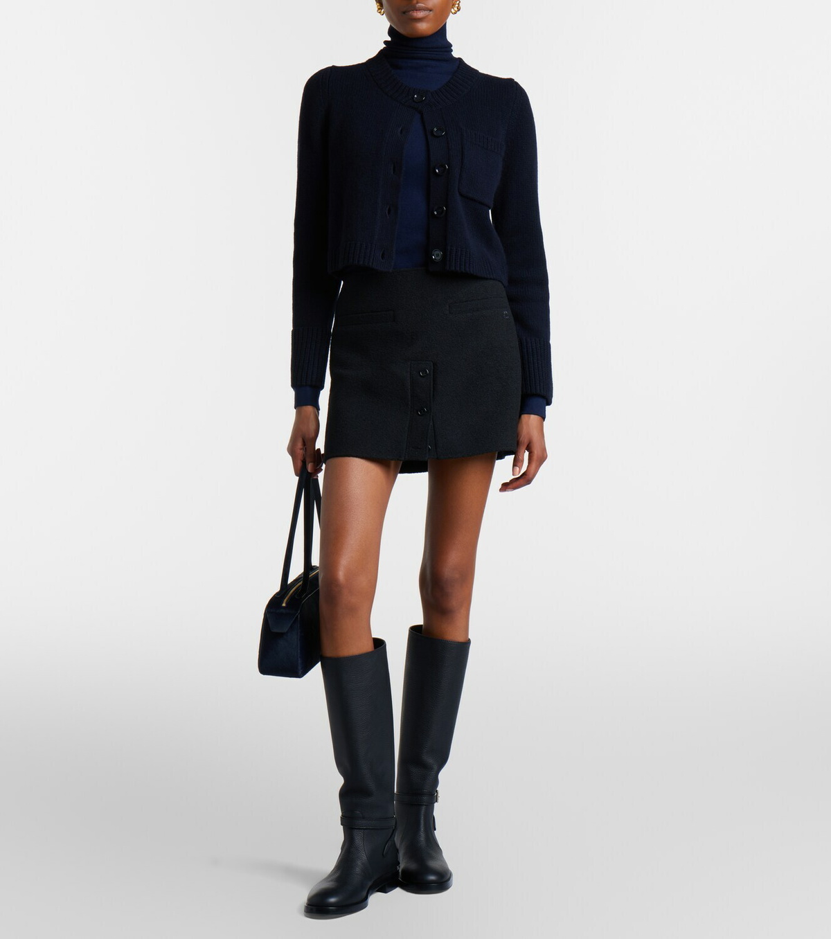 Gianvito Rossi Varenne leather knee-high boots