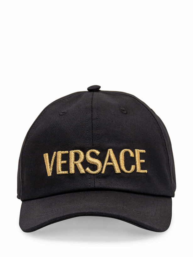 Photo: Versace Logo Baseball Cap