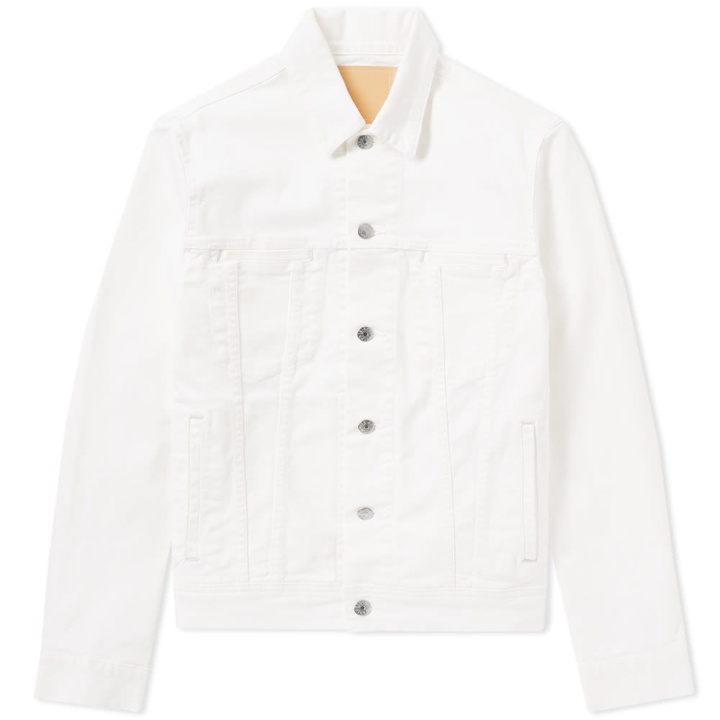 Photo: Acne Studios Pass Denim Jacket White