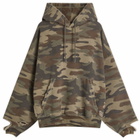 Cole Buxton Men's Cropped Hoody in Camo