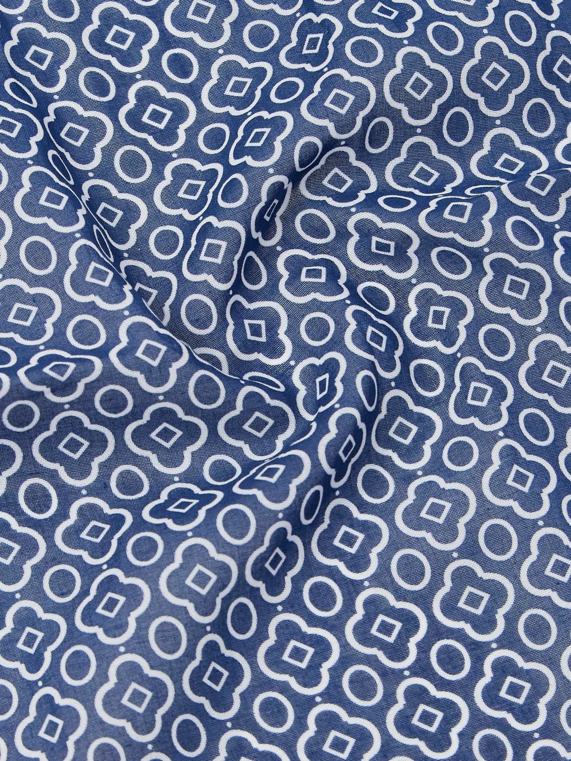 Anderson & Sheppard - Printed Cotton-Voile Scarf