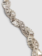 ALESSANDRA RICH Crystal Braid Belt