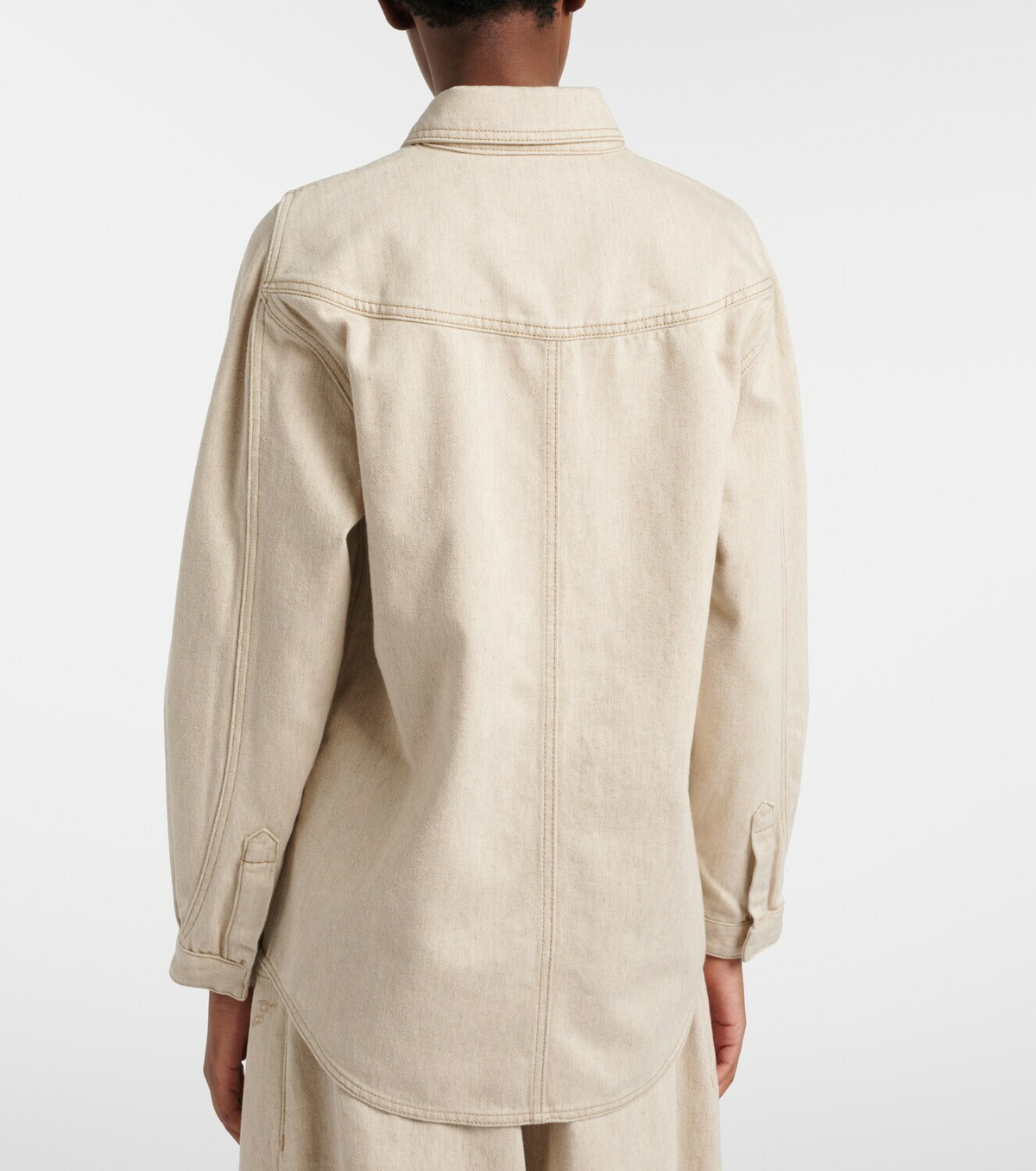 Jacquemus Amelo de-Nîmes denim shirt