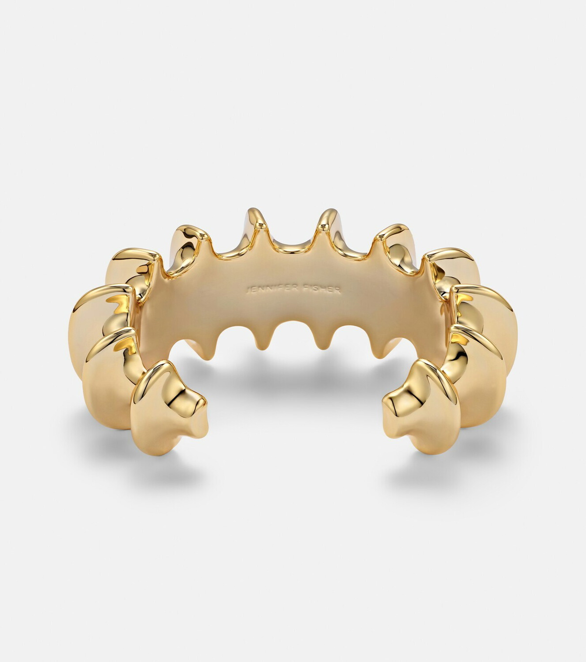 Jennifer Fisher Murphy gold-plated cuff bracelet