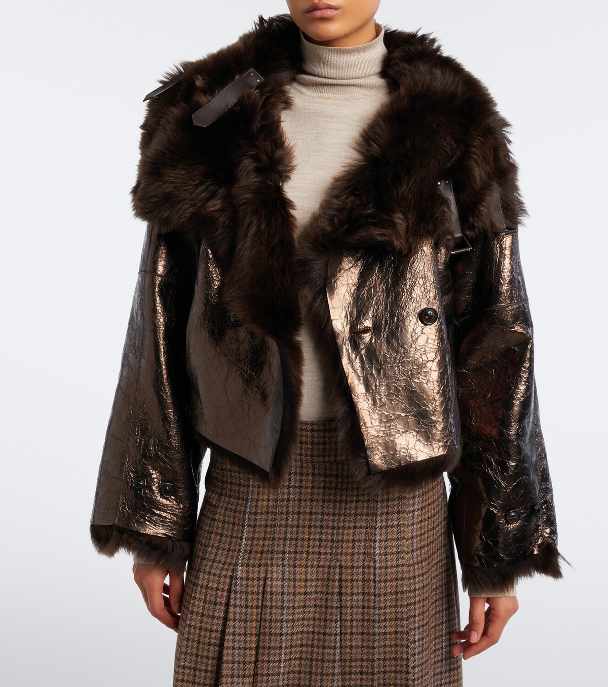 Ralph Lauren Collection Norman reversible shearling jacket