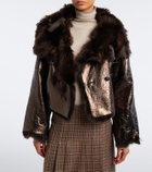 Ralph Lauren Collection Norman reversible shearling jacket
