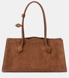 Alaïa Le Teckel suede tote bag