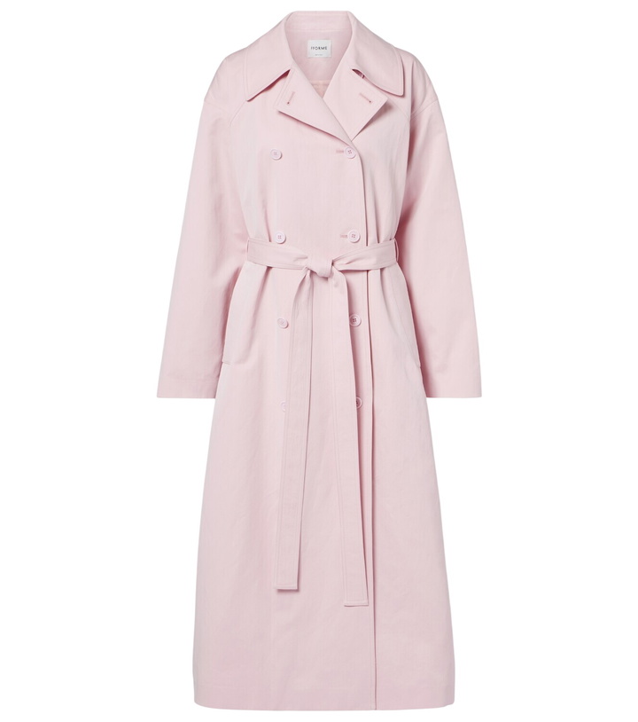 Photo: Fforme Leonie cotton-blend trench coat