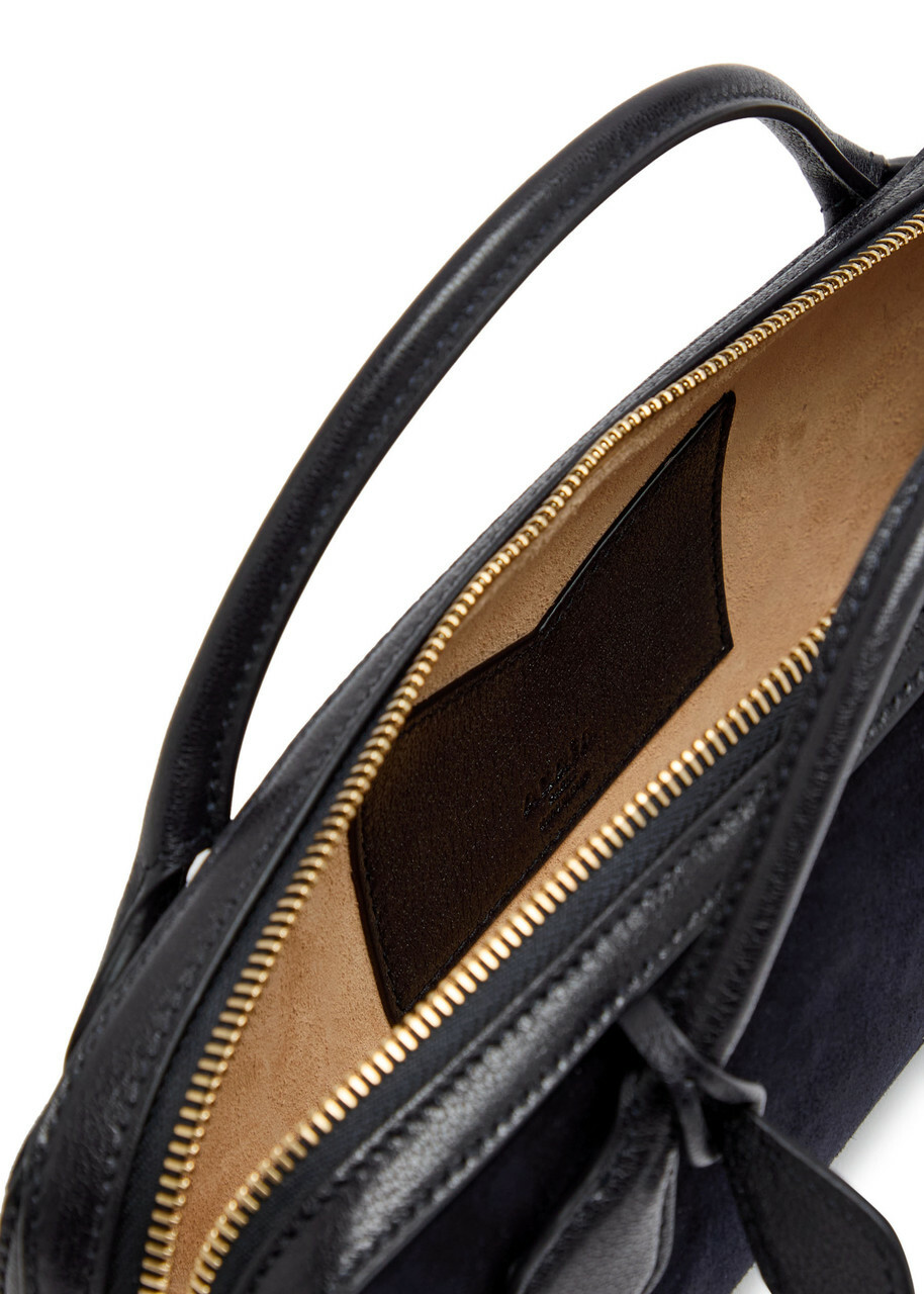 Alaïa Le Teckel Suede Clutch - Navy - One Size