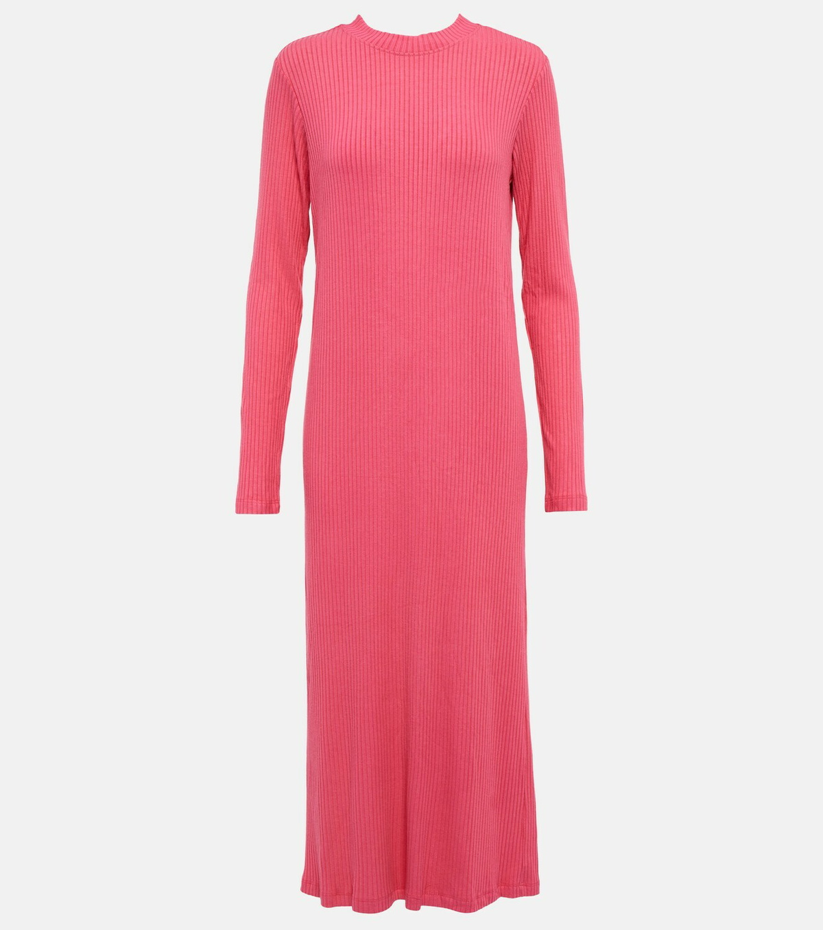 Velvet - Ember ribbed-knit midi dress