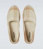 Burberry - Checked espadrilles