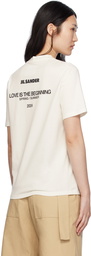 Jil Sander White Oversized T-Shirt