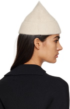 Nothing Written SSENSE Exclusive Beige Cloud Beanie
