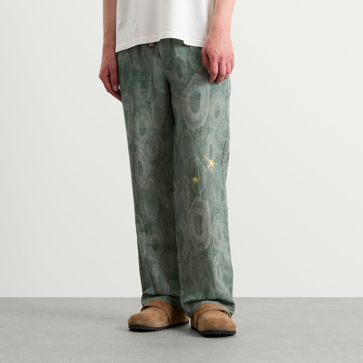 ACMH by Magic Castles Men's x Khruangbin Slack Pant in Forest Green
