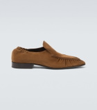 The Row Soft Two suede loafers