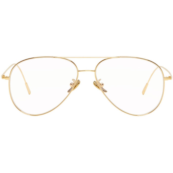 Photo: Cutler And Gross Gold 1266 Glasses