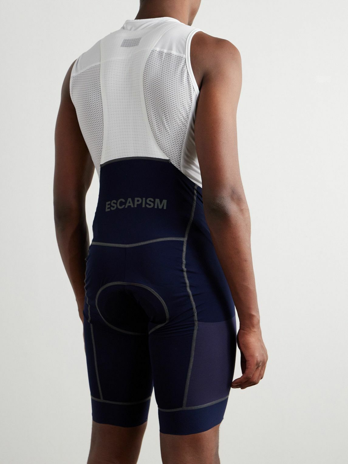 Pas Normal Studios - Escapism Light Logo-Print Cycling Bib Shorts