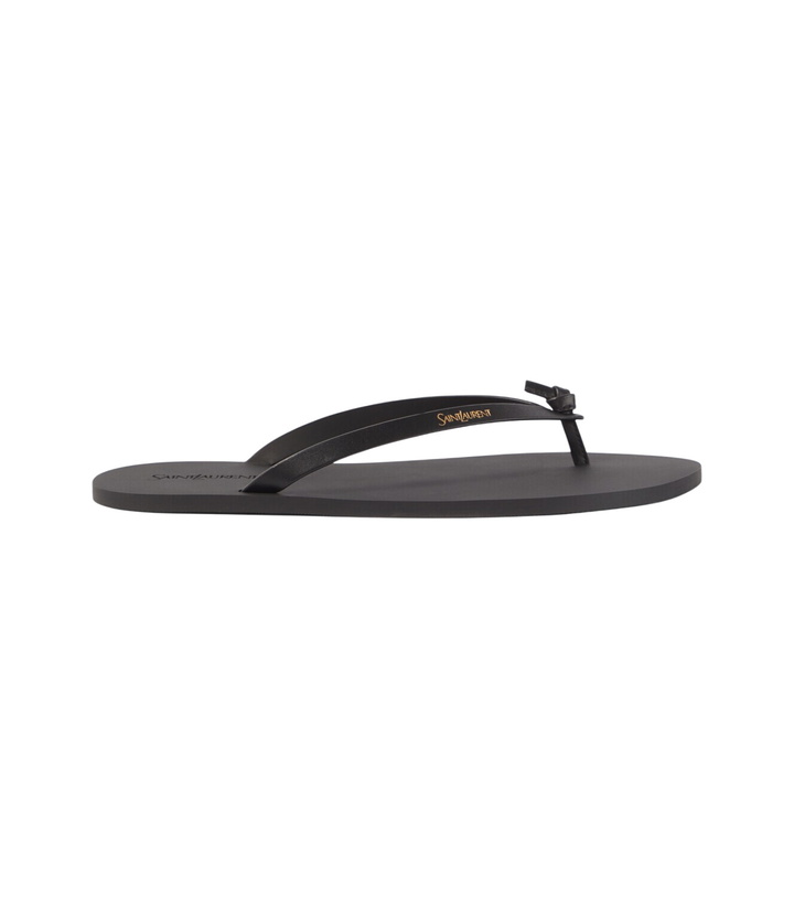 Photo: Saint Laurent Leather thong sandals