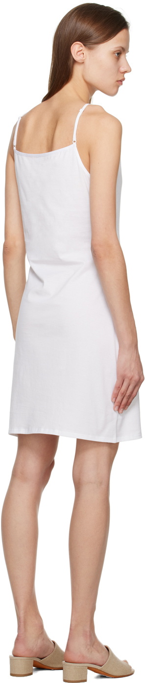 Sunspel White Slip Minidress