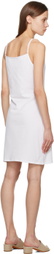 Sunspel White Slip Minidress