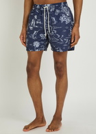 Polo Ralph Lauren Printed Shell Swim Shorts Blue