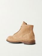 Visvim - Brigadier Folk Suede Lace-Up Boots - Neutrals