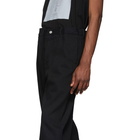 Maison Margiela Black Raw Resin Trousers