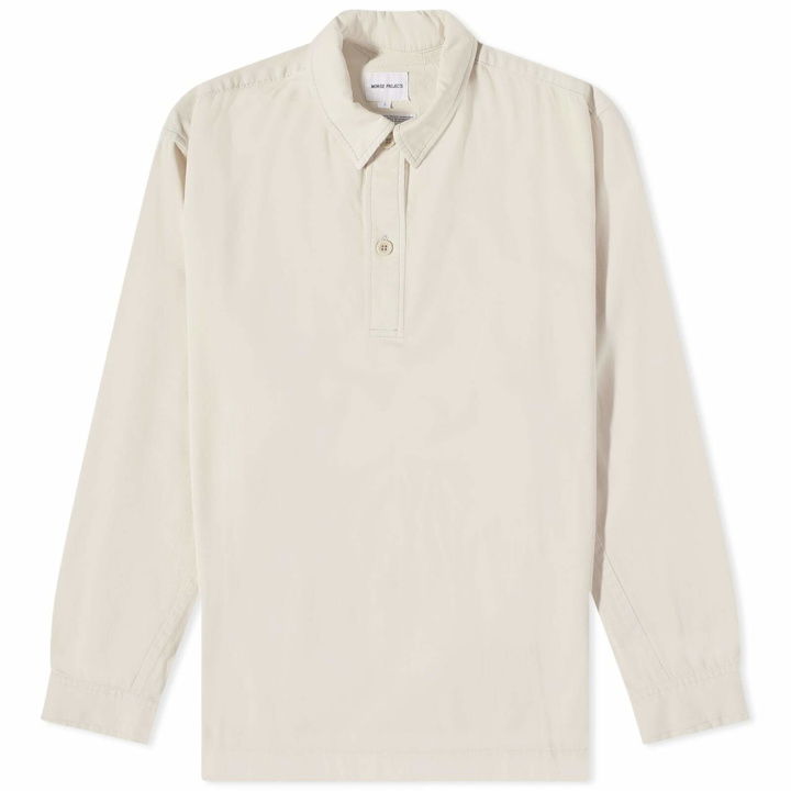 Photo: Norse Projects Men's Lund Eco-Dye Overshirt in Hibiscus Dye