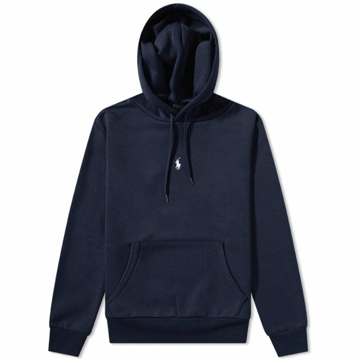 Photo: Polo Ralph Lauren Men's Centre Logo Popover Hoody in Aviator Navy