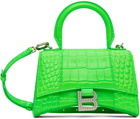 Balenciaga Green XS Hourglass Bag