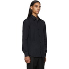 Dries Van Noten Black Cordero Shirt