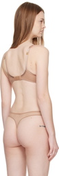 Agent Provocateur Beige Lucky Bra