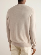 NN07 - Ted 6605 Wool Sweater - Neutrals