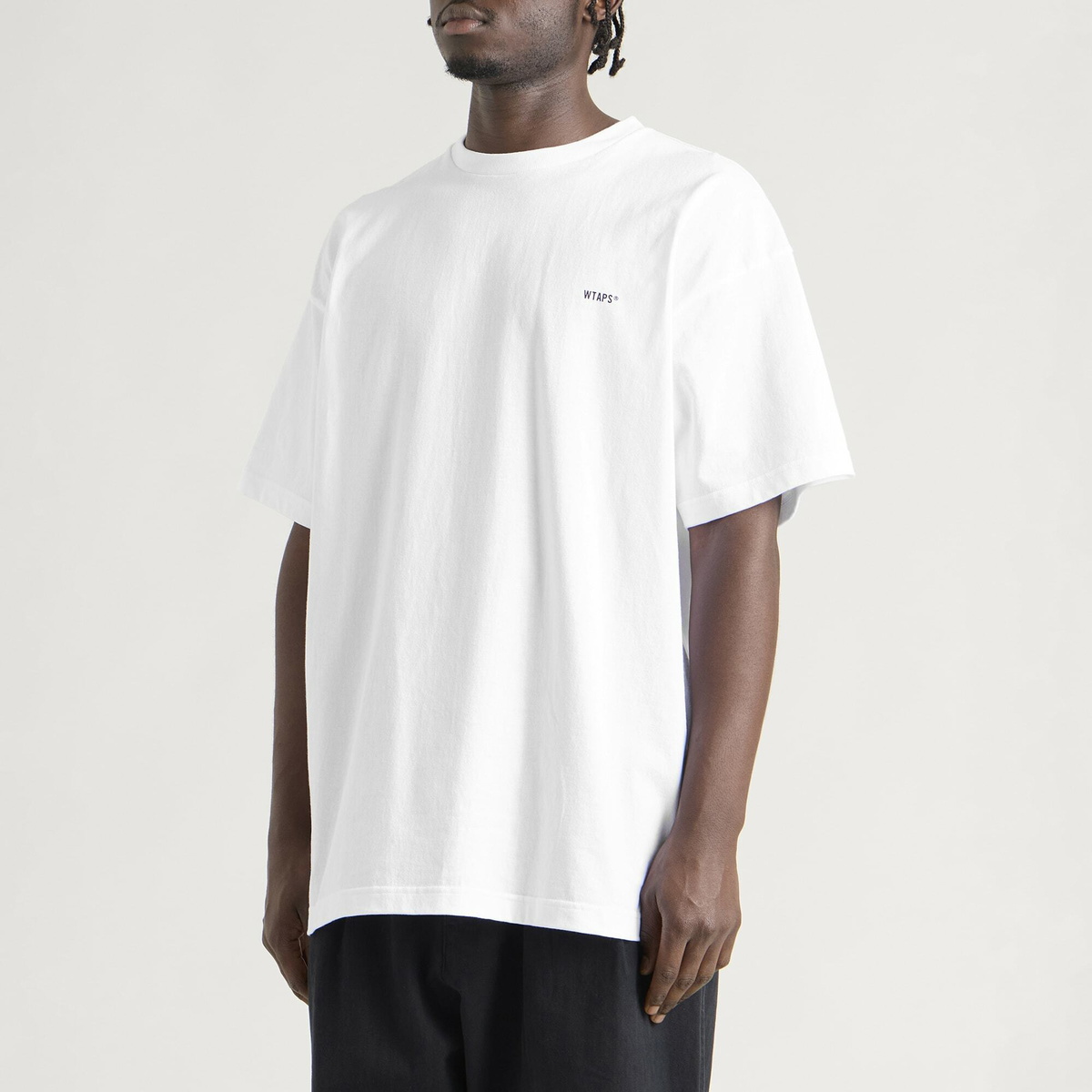 WTAPS Men's PRTC Short Sleeve T-Shirt in White