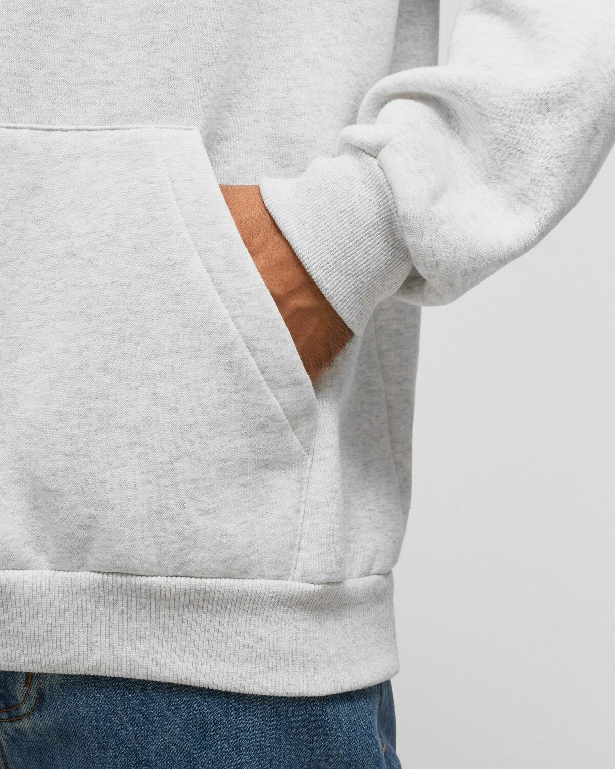 Butter Goods Horn Logo Pullover Hoodie Grey Mens Hoodies Butter Goods